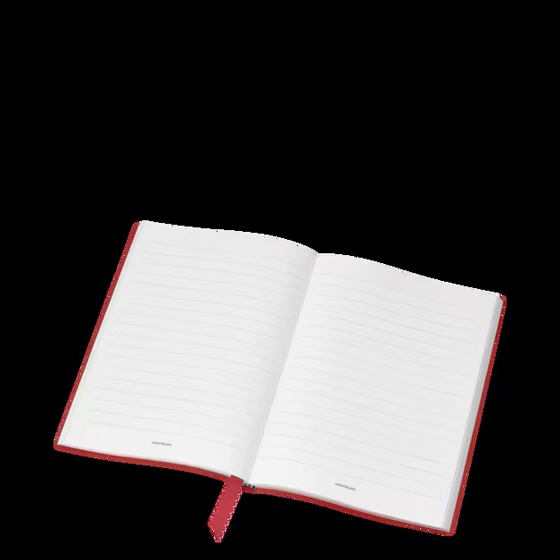 Notebook #146 small, Red - Lined