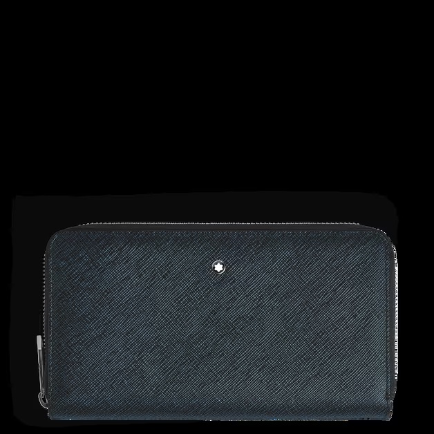 Sartorial wallet 12cc with zip