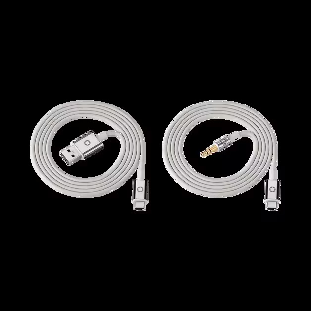 Gray Cable Set for Montblanc MB 01 Headphones