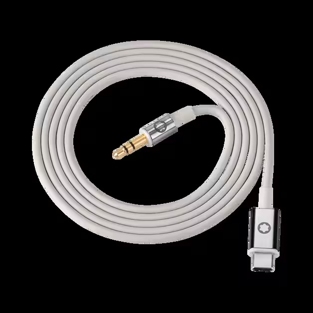 Gray Cable Set for Montblanc MB 01 Headphones