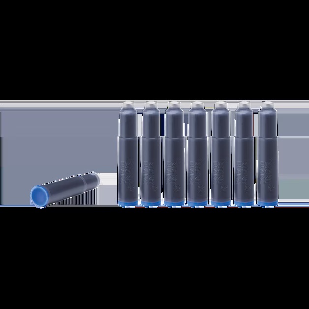 Ink Cartridges, Permanent Blue - 8-unit package