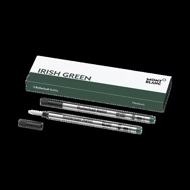 2 Rollerball Refills, Irish Green - Medium