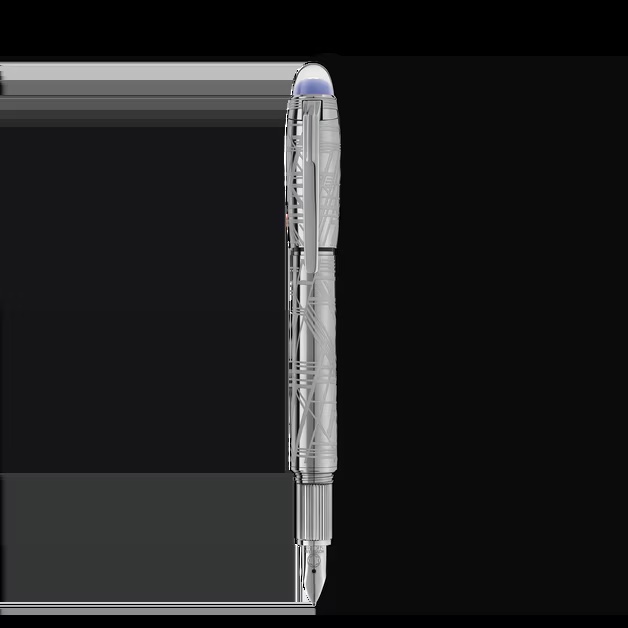 Starwalker Space Blue Metal Fountain Pen