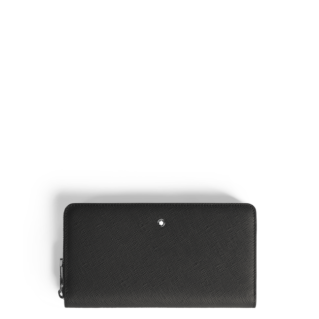 Sartorial wallet 12cc with zip